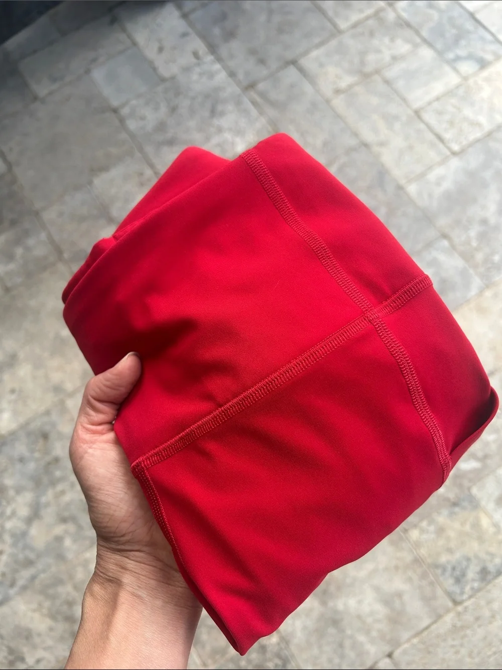 lululemon athletica Bright Red High-Rise Leggings